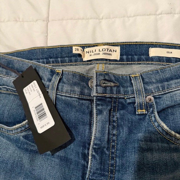 Nili Lotan Classic Blue Jeans